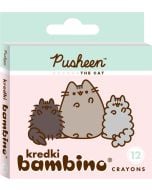 Kredki 12 kolorów Pusheen BAMBINO