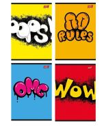 Zeszyt A5/60K linia Street Art (10szt)