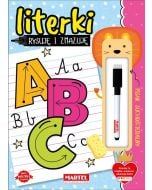 Rysuję i zmazuję. Literki z flamastrem