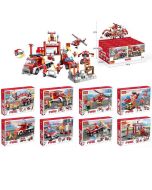 Klocki strażackie MIX