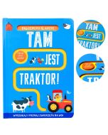 Palcem po śladzie. Tam jest traktor!
