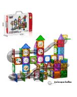 Klocki magnetyczne 168 elementów