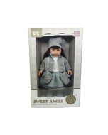 Lalka w zimowym ubranku 35cm