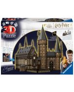 Puzzle 3D 540 Budynki nocą: Zamek Hogwarts
