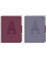 Kołozeszyt A4/100K kratka Academy (5szt)