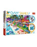 Puzzle 600 Crazy Shapes Plaża w Miami TREFL