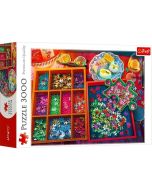 Puzzle 3000 Wieczór z puzzlami TREFL