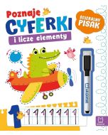 Poznaję cyferki i liczę elementy. Ścieralny pisak