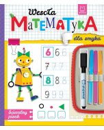 Wesoła matematyka dla smyka. Ścieralny pisak