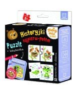Historyjki najpierw-potem. Puzzle + książeczka