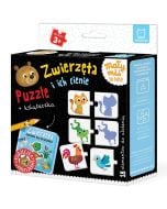 Zwierzęta i ich cienie. Puzzle + książeczka