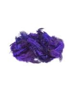 Piórka nakrapiane fioletowy 3g