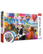 Puzzle 1040 Spiral Festiwal balonów TREFL