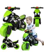 Jeździk czarno zielony