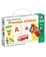 Kapitan nauka Puzzle edukacyjne Alfabet 3-6 lat