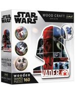 Puzzle drewniane 160 Darth Vader TREFL
