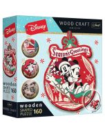 Puzzle drewniane 160 Świąteczna przygoda TREFL