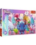Puzzle 24 maxi W świecie Trolli TREFL