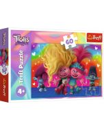 Puzzle 60 Przyjacielskie Trolle TREFL