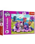 Puzzle 30 Przyjacielskie Koniki Pony TREFL