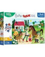 Puzzle 60 Super Shape XXL Trefliki w stadninie