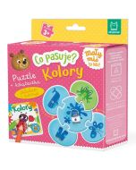 Co pasuje? Kolory Puzzle + książeczka