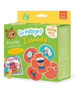 Co pasuje? Zawody Puzzle + książeczka