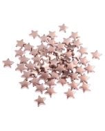 Koraliki gwiazdki 1,5cm różowe złoto 60szt