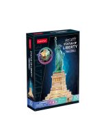 Puzzle 3D Statua Wolności LED