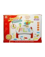 Klocki do skręcania ze stolikiem