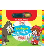 Odkrywaj kolory z wodnym pisakiem. Czerwony..