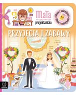 Album z naklejkami. Mała projektantka