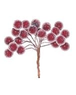 Szronione jagody czerwone 2 wiązki