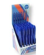 Żelopis semi gel niebieski (36szt)