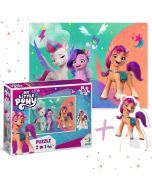 Puzzle 60 My Little Pony with charater figure