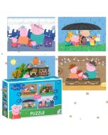 Puzzle Peppa Pig 4 in1