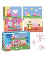 Puzzle Peppa Pig 4 in1