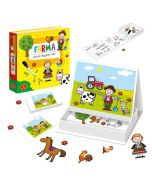 Puzzle magnetyczne Farma ALEX