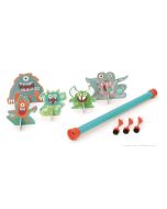 Dmuchawka XL 3 lotki 5 celów Stworki