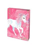 Zestaw kreatywny zdrapka Lampion Jednorożec