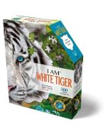 Puzzle konturowe 300 I am - Biały Tygrys
