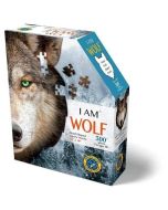 Puzzle konturowe 300 I am - Wilk