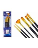 Pędzle kształty 7 sztuk