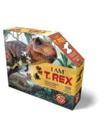 Puzzle konturowe 100 I am - T-Rex