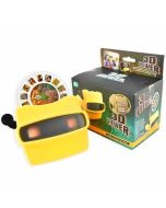 Projektor/okulary żółty - przeźrocza zwierzęta