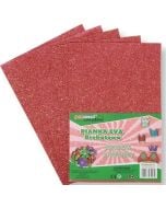 Pianka multicolor brokat 6 20x30 5szt