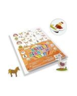 Naklejki piankowe farma 20x30cm 5szt