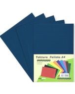Tektura A4 falista ciemnoniebieska 5szt
