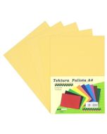 Tektura A4 falista cytrynowa 5szt