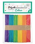 Patyczki do prac plastycznych kolor 113mm 50 sztuk